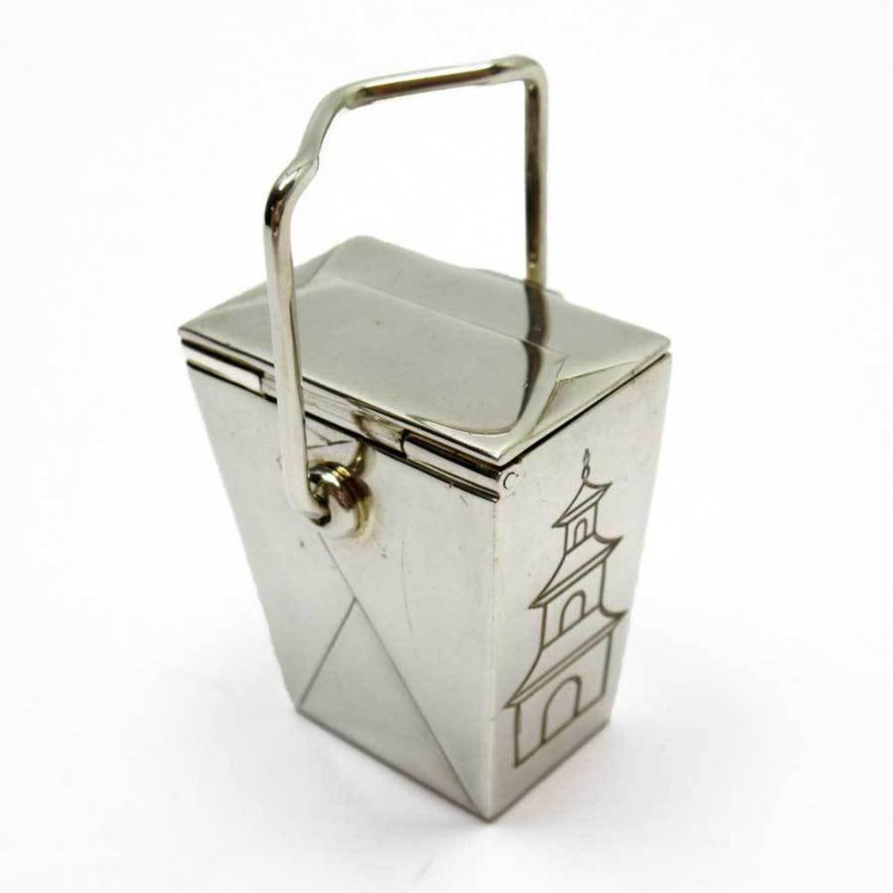 Tiffany Pill Case Silver - Picture 3 of 3